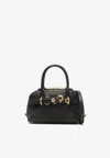 Miu Miu Mini Aventure Nappa Leather Handbag In Black