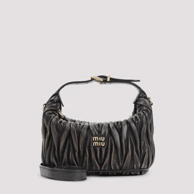 Miu Miu Mini Bag In Black