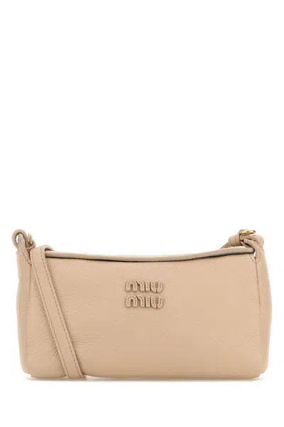 Miu Miu Mini Crosbody In Brown