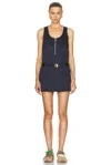 Miu Miu Mini Dress In Bleu