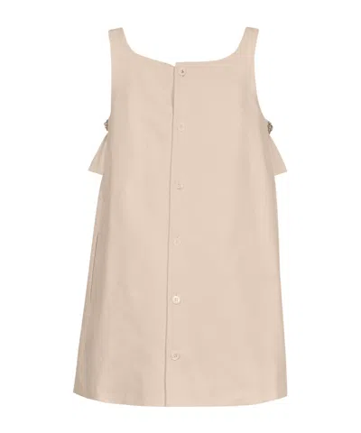Miu Miu Mini Dress In Nude