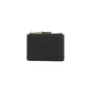 Miu Miu Mini Leather Cardholder In Black