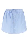 Miu Miu Women Mini Logo Skirt