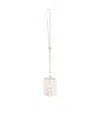 Miu Miu Mini Matelasse Quilted Shoulder Bag In White