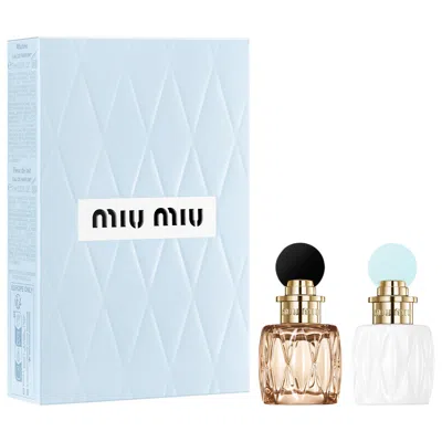 Miu Miu Mini Miutine & Fleur De Lait Eau De Parfum Duo Gift Set