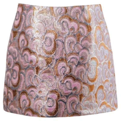 Pre-owned Miu Miu Mini Skirt - '10s In Brown