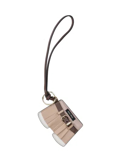 MIU MIU MINI SKIRT KEYCHAIN TRICK