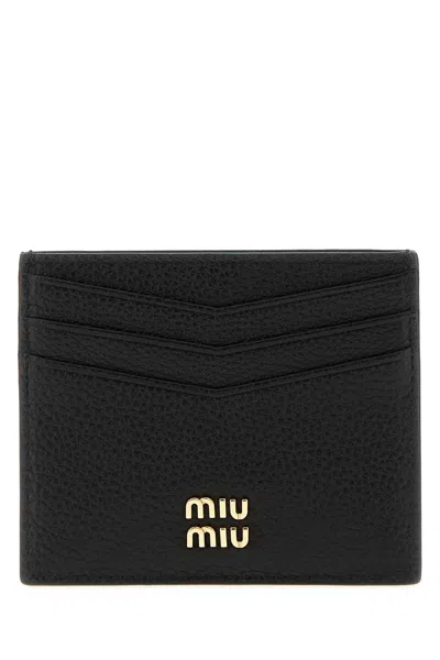 Miu Miu Minuteria In Black