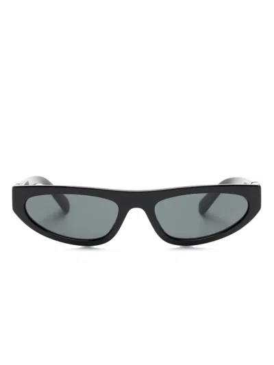 Miu Miu Miu Glimpse Cat-eye Sunglasses In Black