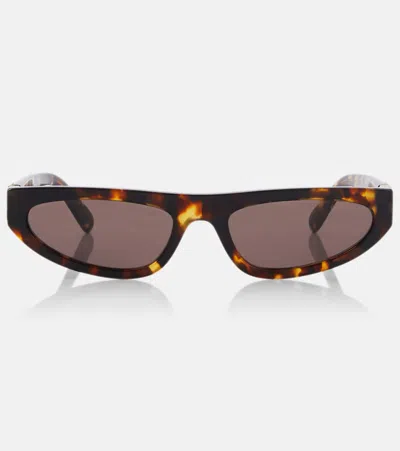 Miu Miu Miu Glimpse Cat-eye Sunglasses In Multi