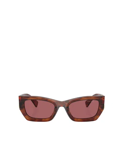 MIU MIU MIU MIU EYEWEAR SQUARE FRAME SUNGLASSES
