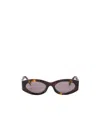 Miu Miu Miu Glimpse Sunglasses In Purple