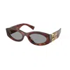 Miu Miu 0mu 11ws Mu 11ws 21c40o In Brown
