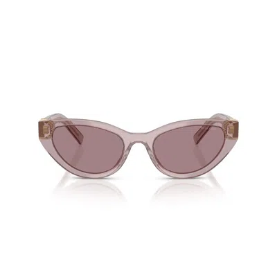 Miu Miu " Logo" Sunglasses In Pink