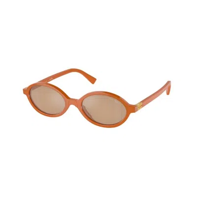 Miu Miu Mu 04zs 11v40d In Brown