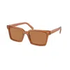 Miu Miu Acetate & Plastic Rectangle Sunglasses