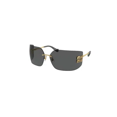 Miu Miu Women's Sunglasses, Mu 54ys In Gold