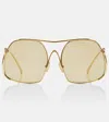 Miu Miu Miu Ombre Square Sunglasses