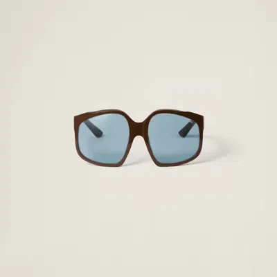 Miu Miu Miu Ombre Sunglasses In Black