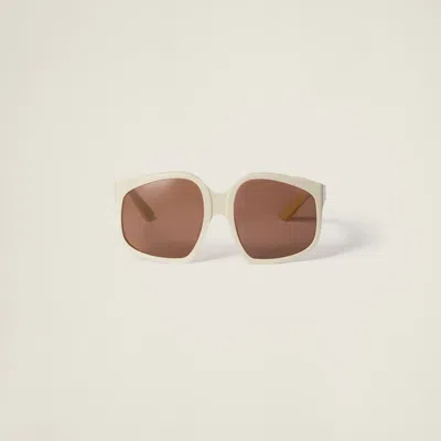 Miu Miu Miu Ombre Sunglasses In Neutral