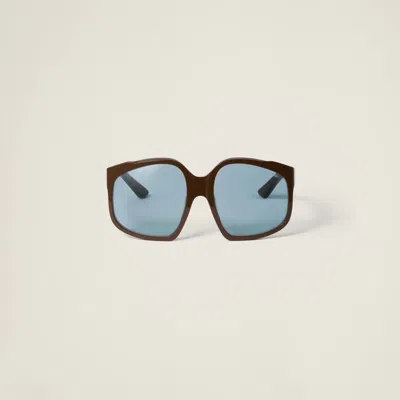 Miu Miu "miu Ombre" Sunglasses In Gray
