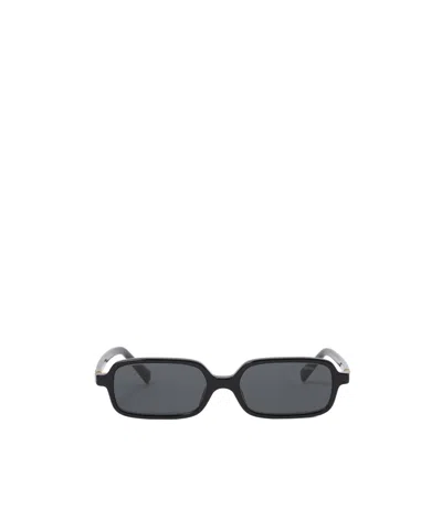Miu Miu Miu Regard Full-frame Sunglasses In Black