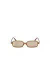 Miu Miu Miu Regard Sunglasses In Brown