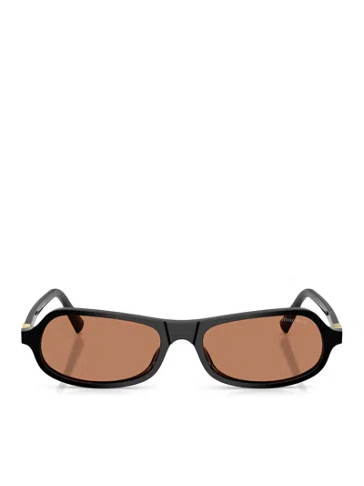 Miu Miu Miu Regard Sunglasses In Black