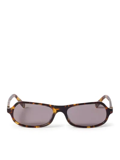 Miu Miu Miu Regard Sunglasses In Brown