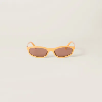 Miu Miu Miu Regard Sunglasses In Burgundy