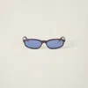 Miu Miu Miu Regard Sunglasses In Indigo Lenses