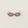 Miu Miu Miu Regard Sunglasses In Red