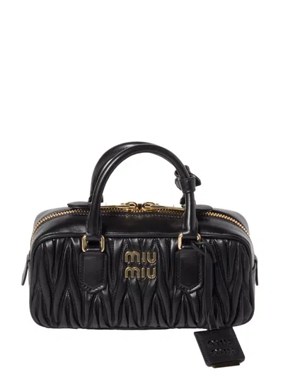 Miu Miu Miumiu Women Arcadie Matelassé Nappa Leather Bag