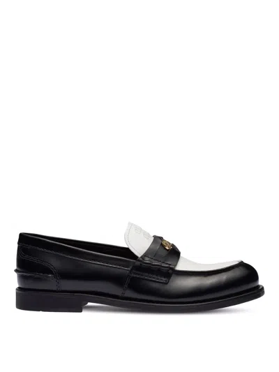 Miu Miu Mocasines - Negro In Black