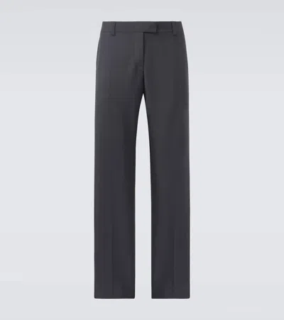 Miu Miu Mohair And Wool Straight Pants