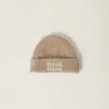 Miu Miu Mohair Beanie In Natural