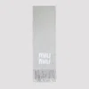 Miu Miu Mohair Scarf In Gray