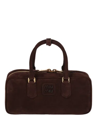 Miu Miu Bauletto In Brown