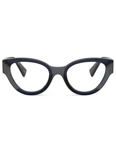 Miu Miu Mu 01vv Glasses In Black