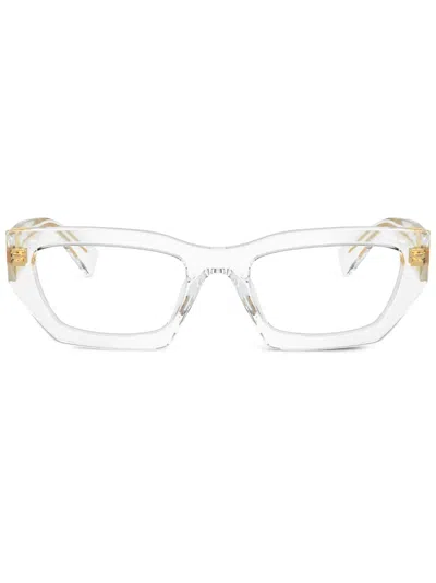 MIU MIU MU 03XV SQUARE-FRAME SUNGLASSES