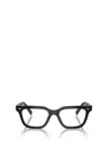 Miu Miu Mu 07xv Black Glasses In Black