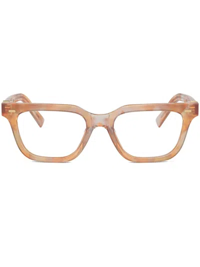 Miu Miu Eyewear Eyeglasses In Gold