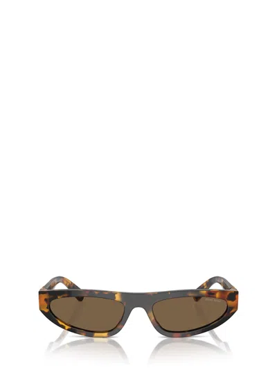 Miu Miu Mu 07zs Honey Havana Sunglasses