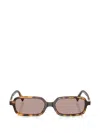 Miu Miu 51mm Rectangular Sunglasses In Brown