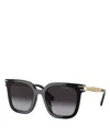 Miu Miu Mu 13ws Black Sunglasses In Black/gray Gradient