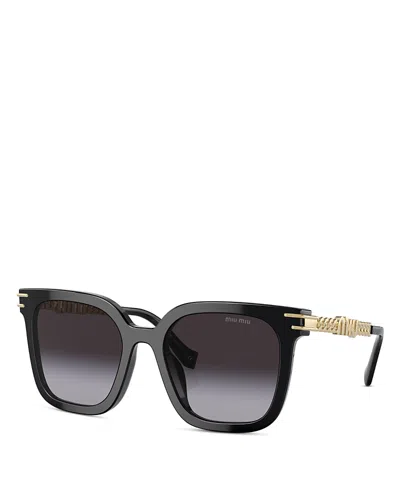 Miu Miu Mu 13ws Black Sunglasses