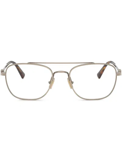 Miu Miu Mu 51wv Glasses In Gold