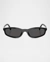 Miu Miu 0mu A06s 16k08z Nero Sunglasses In Black