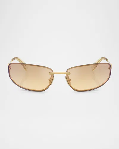 MIU MIU MU A50S OVAL SUNGLASSES