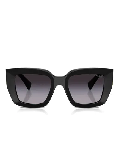 MIU MIU MU B05S SQUARE-FRAME SUNGLASSES